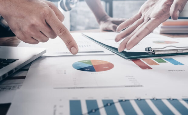 business people discussing plan