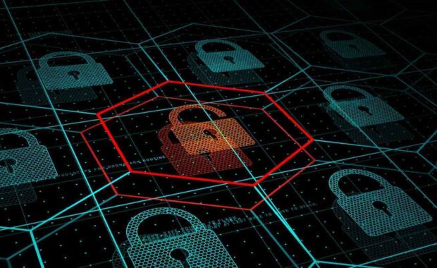 cyber security and hacking concept