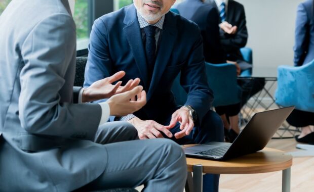 people in discussion